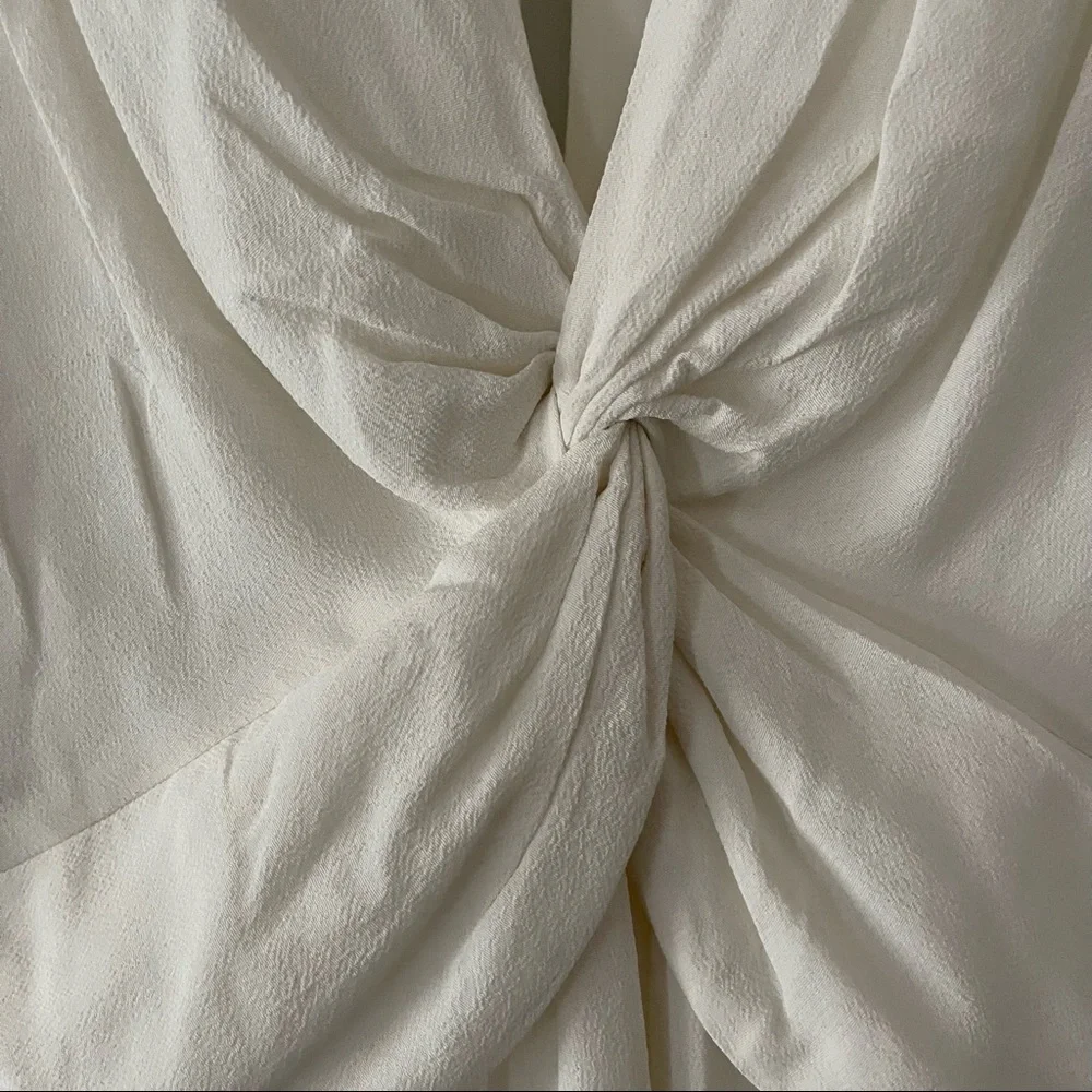 Equipment Faun Dress in Natural White - Picture 7 of 9